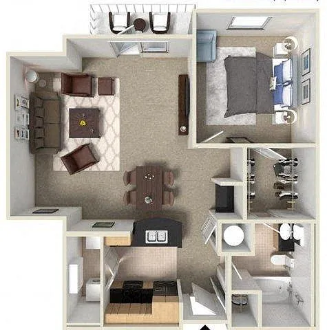 Floor plan BLUE BONNET