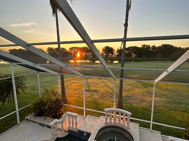 Sunrise views.