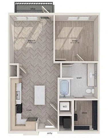 Floor plan A02