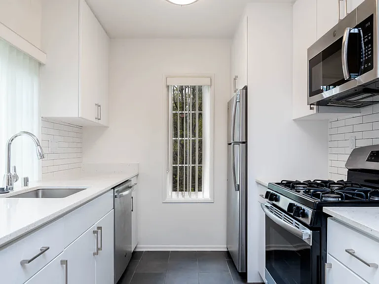 Kitchen with Stainless Steel Appliances
