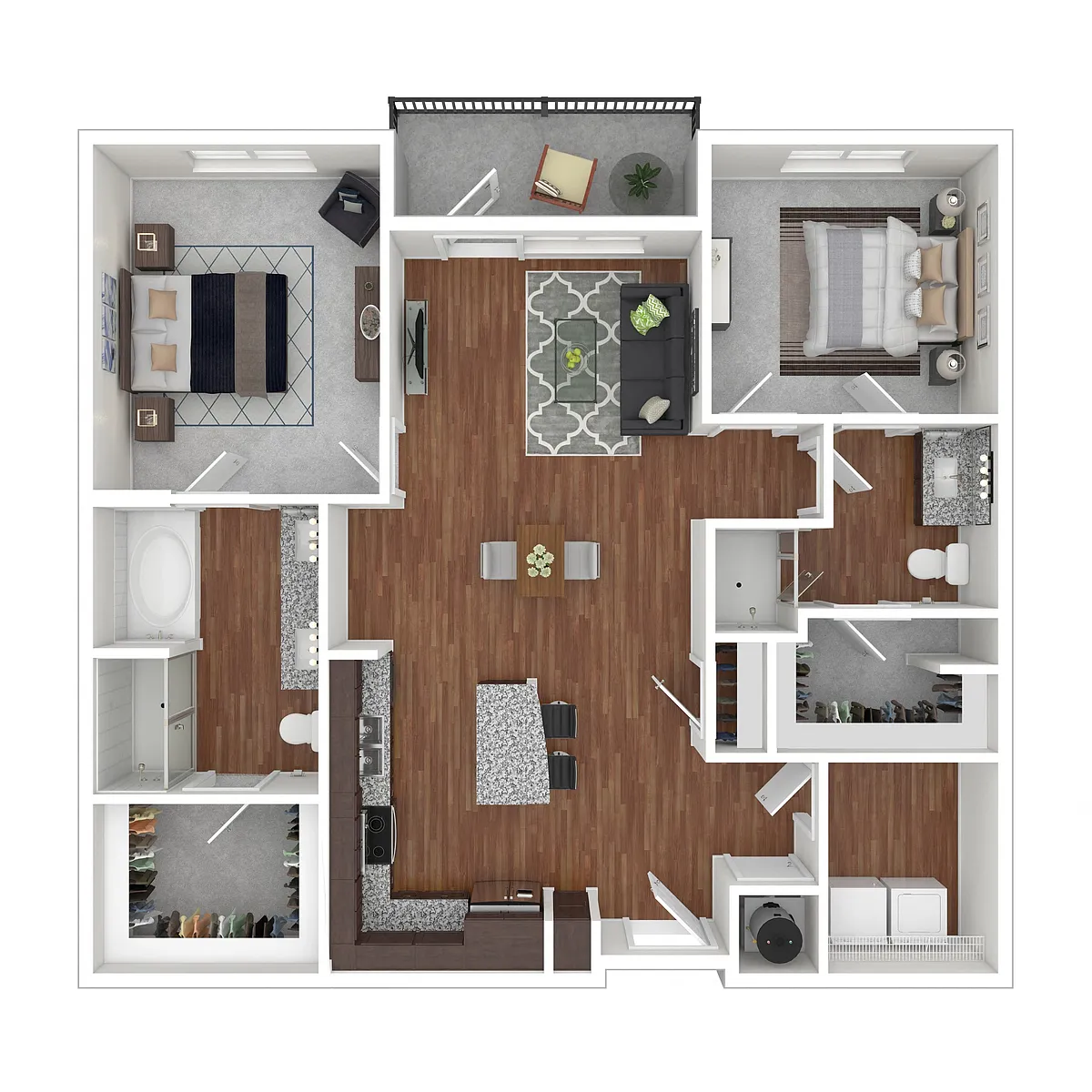 Floor plan B7 - Premium