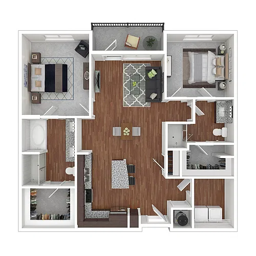 Floor plan B7 - Premium