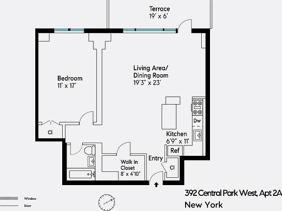 2nd image of 392 Central Park W APT 2A