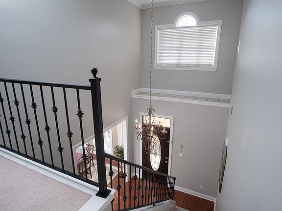 View front door from landing