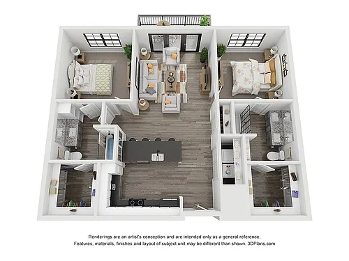Floor plan B1