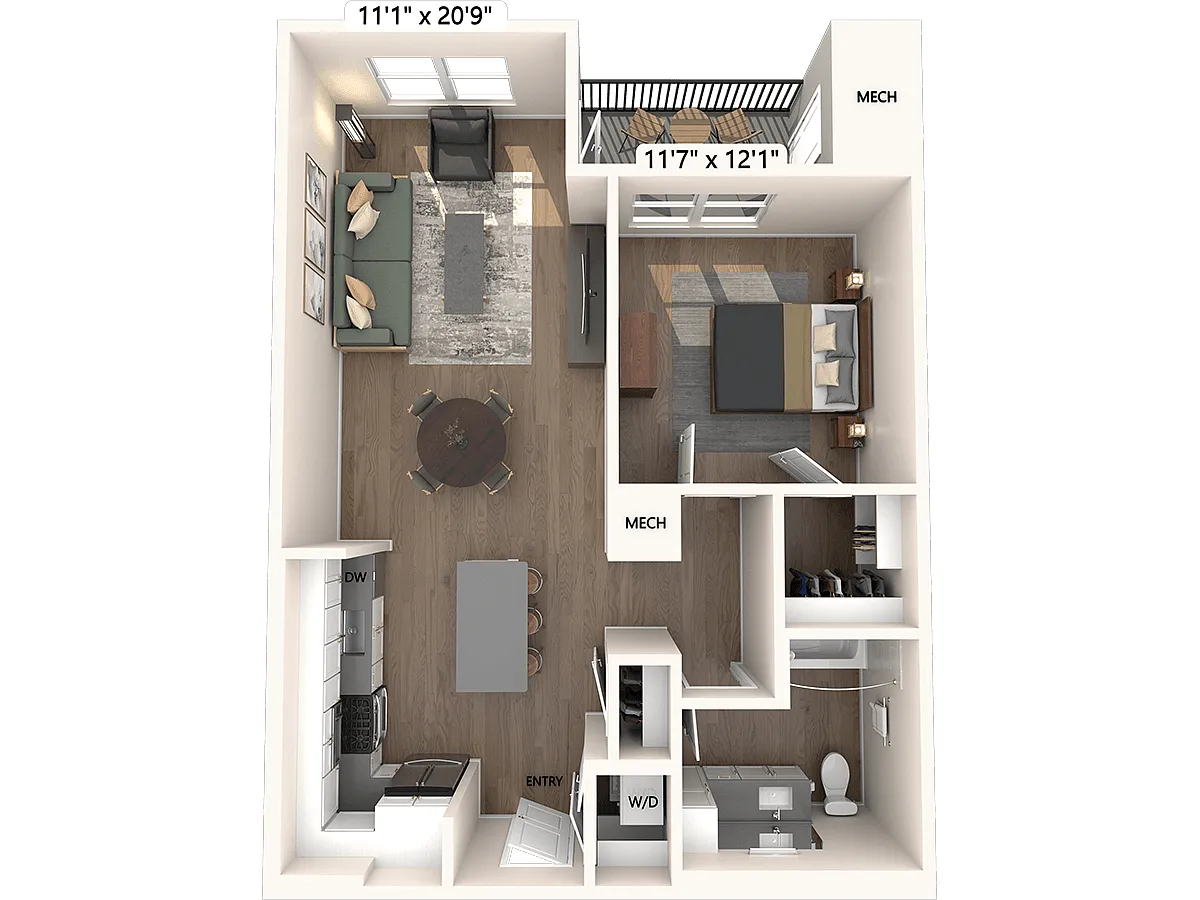 Floor plan AM19c-Upgrade