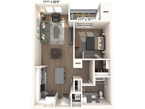 Floor plan AM19c-Upgrade
