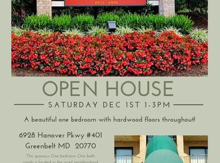 6928 Hanover Pkwy UNIT 4, Greenbelt, MD 20770