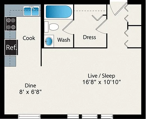 Floor plan S8