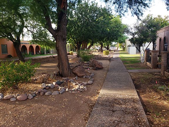 Front View Looking North
