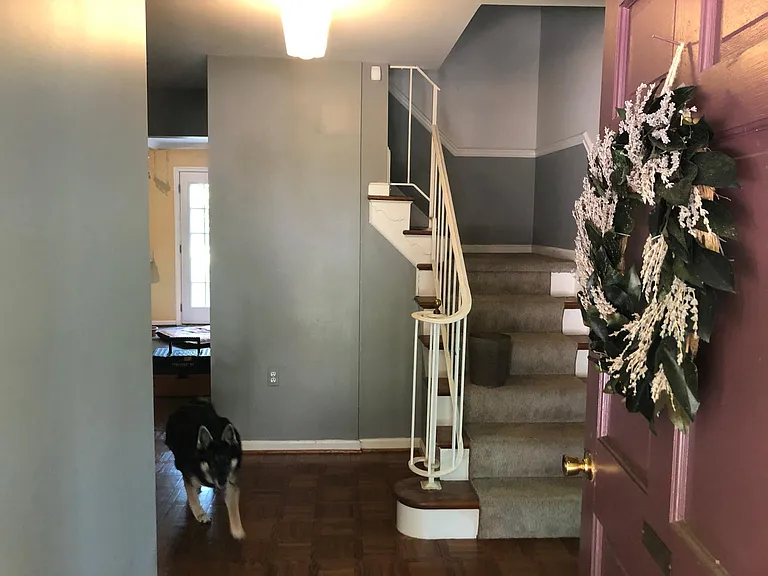 Entering Foyer from front door.