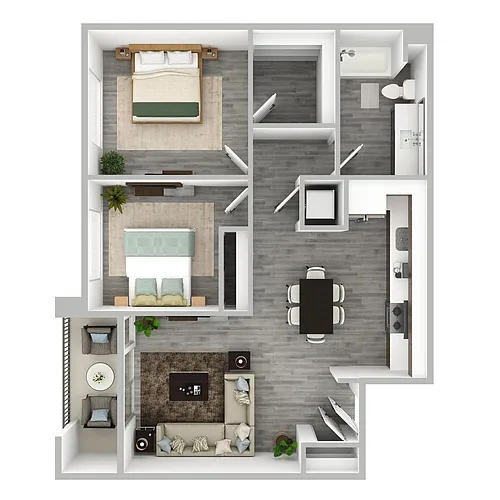 Floor plan B2