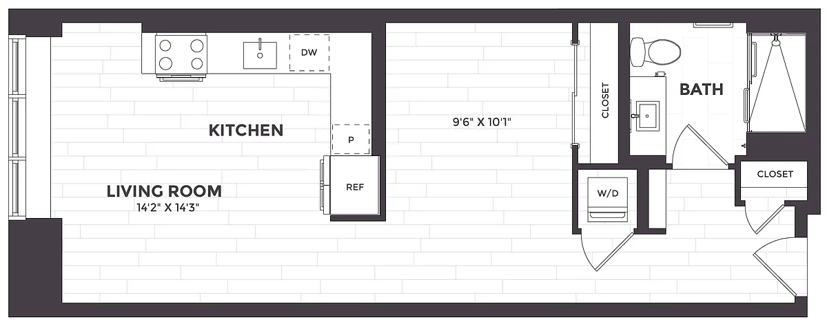 Floor plan Studio-06