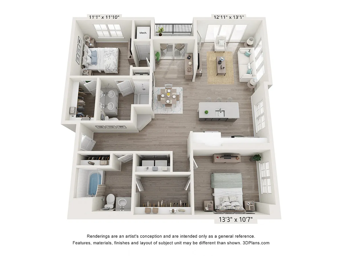 Floor plan B2