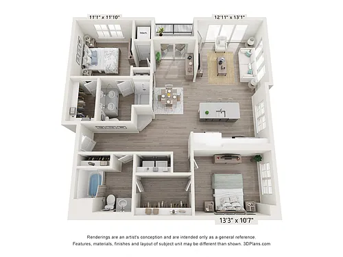 Floor plan B2