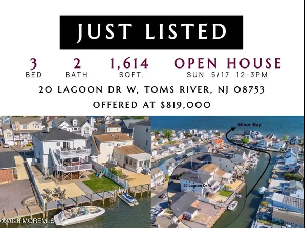 20 Lagoon Drive W, Toms River, NJ 08753