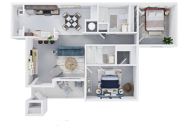 Floor plan 2 Bedroom