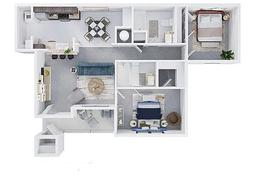 Floor plan 2 Bedroom