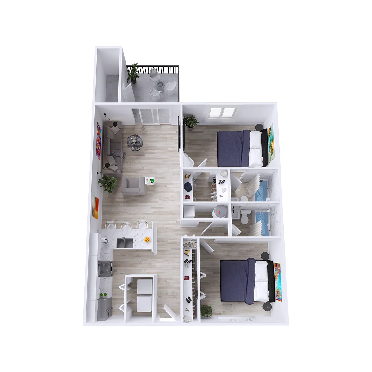 Floor plan B3 Traditional