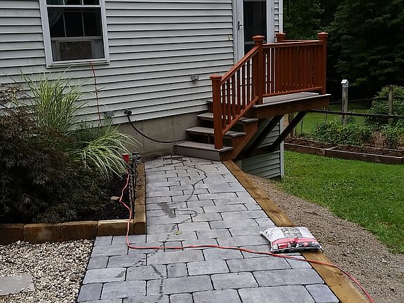 new walk going in