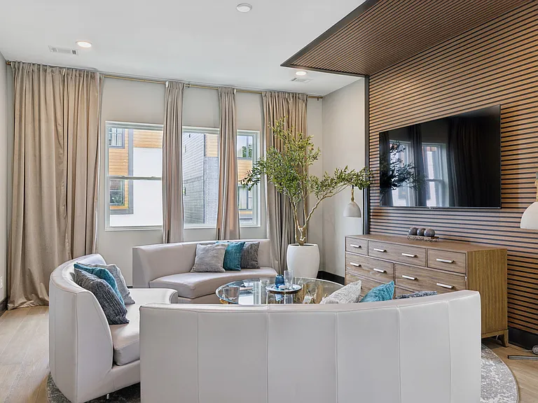 entry floor living room