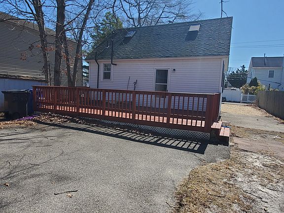 Back Deck and Parking Area