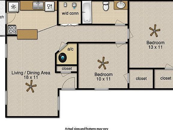3rd image of 2611 Pecan Knoll St #B