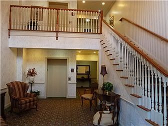 Building Lobby, elevator & stairs