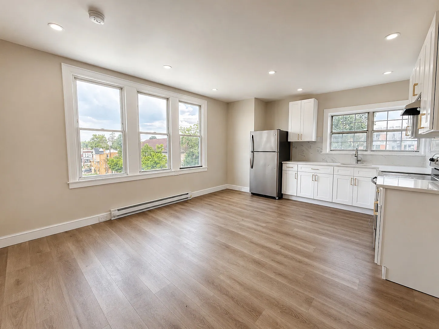 Second-Floor Three-Bedroom Unit with In-Unit Laundry — Photo 2