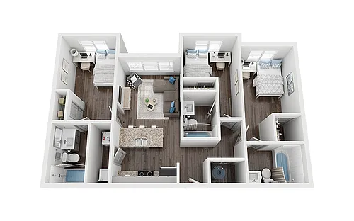 Floor plan Telluride A