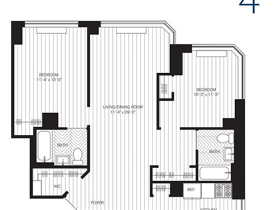 2nd image of 345 E 94th St APT 29E
