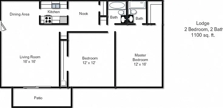 The Lodge Apartments — Photo 44