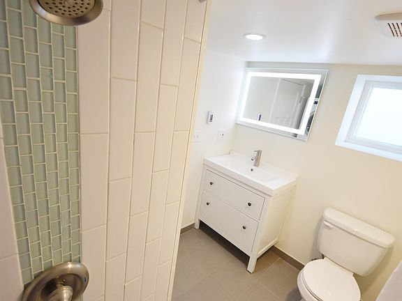 Bathroom with heated floors