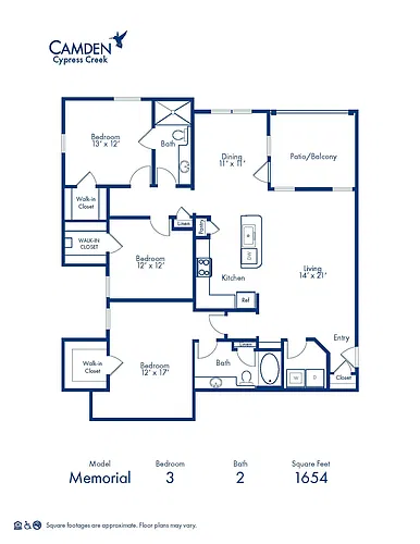 Floor plan Memorial