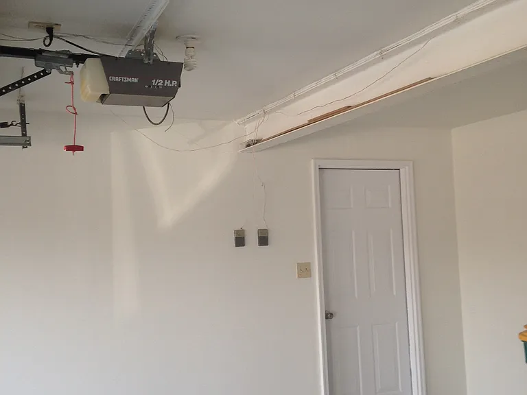 finished 2-car garage with automatic openers & remotes