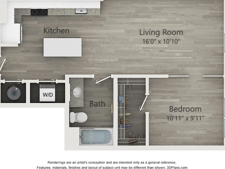 Novel NoDa - A1c - 1 Beds - 1 Baths - 641 Sq. ft.