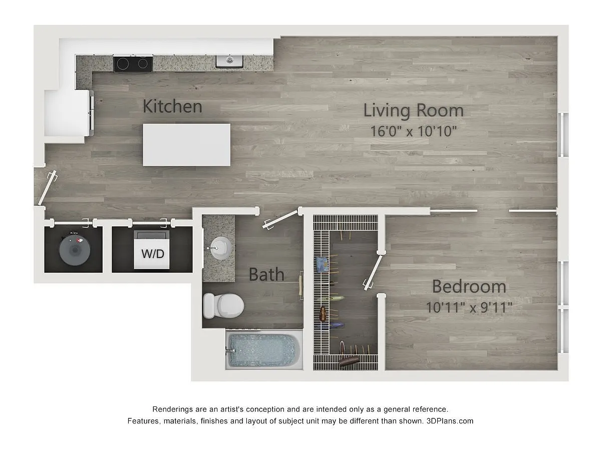 Floor plan A1c