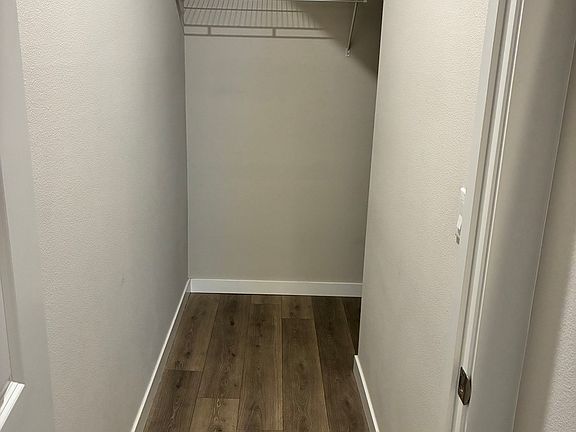 Spacious coat closet