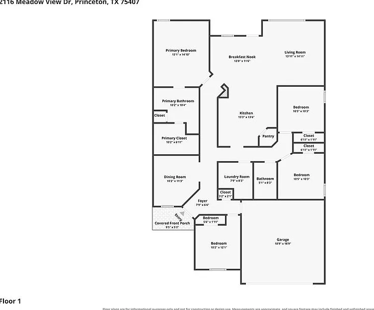 4 bed, 2.0 bath, 1832 sqft, $1,675 — Photo 2