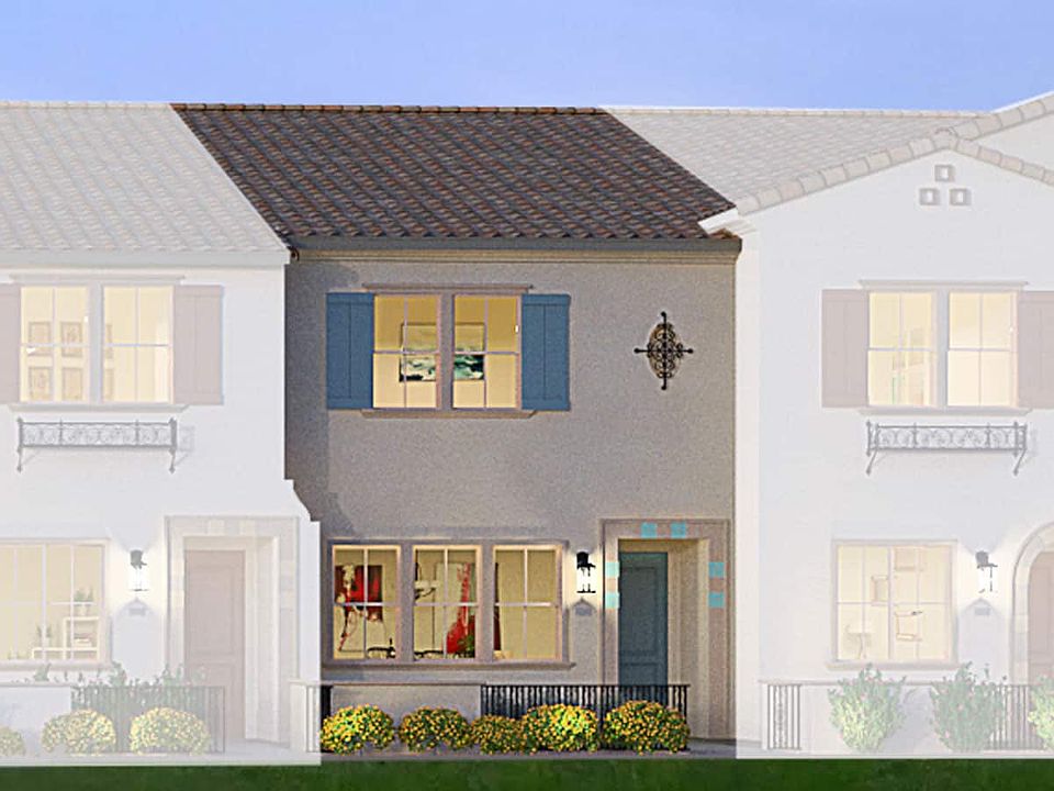 Residence 2 Spanish Elevation Rendering