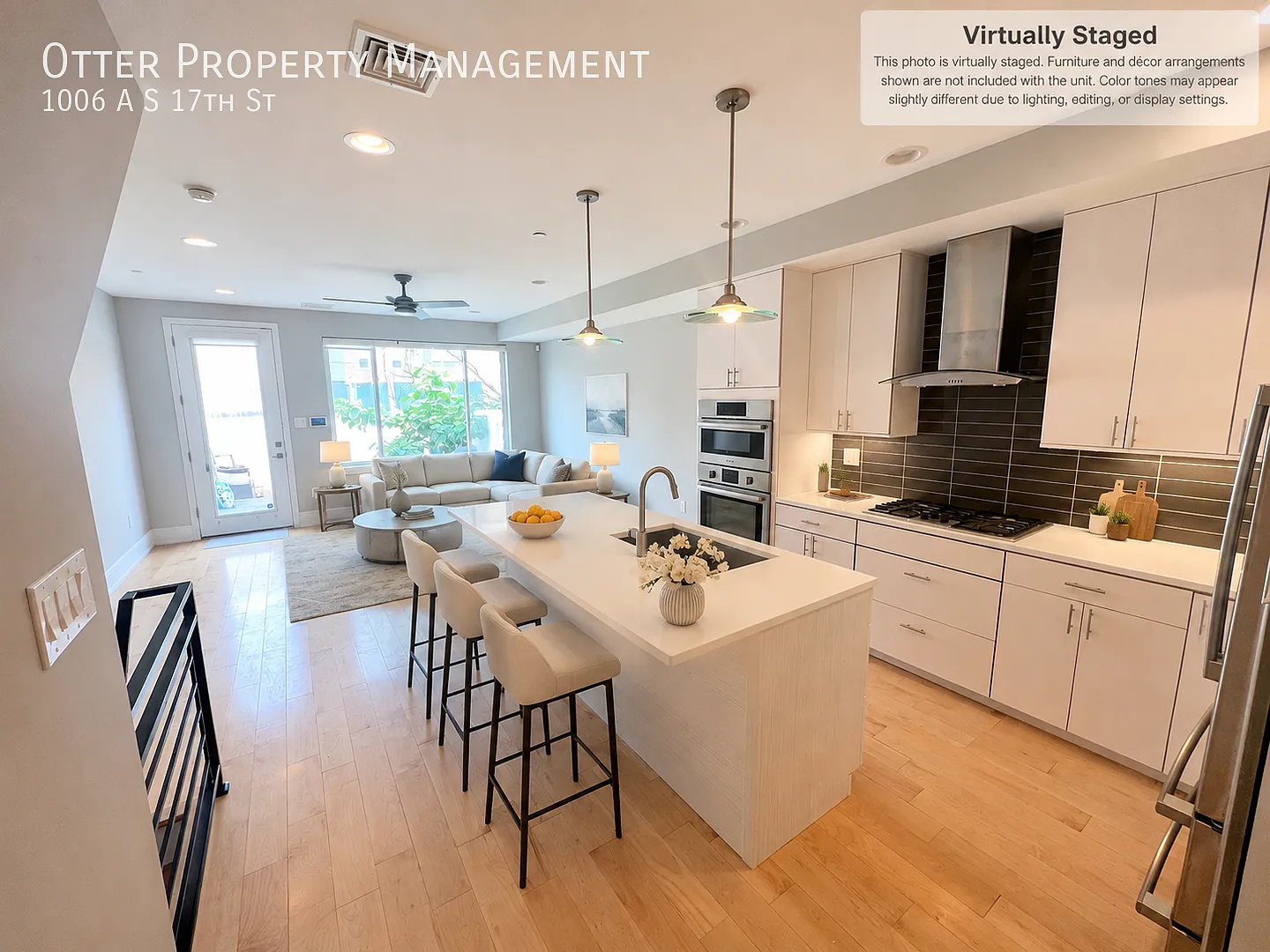 Modern Garden-Level Home with Gated Patio, Bosch Appliances & In-Unit Laundry — Photo 2