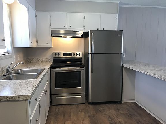 Stainless steel appliances.