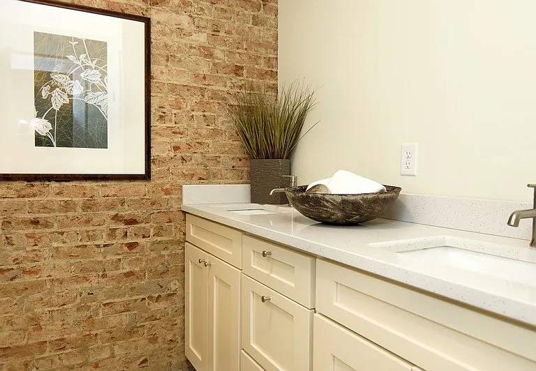 2nd floor full bathroom with double sinks