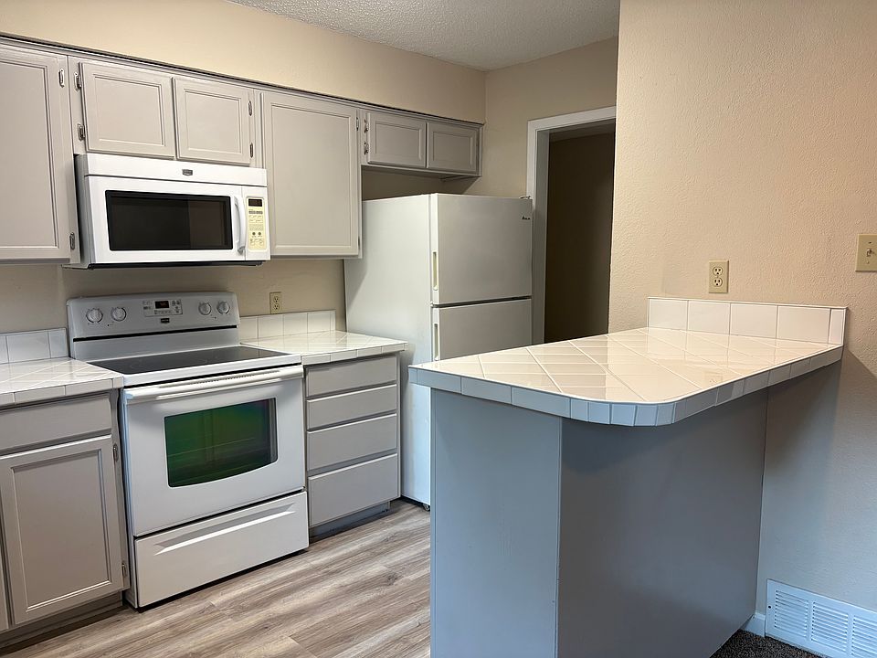 Remodeled Kitchen with Built-in Microwave