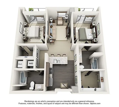 Floor plan B2