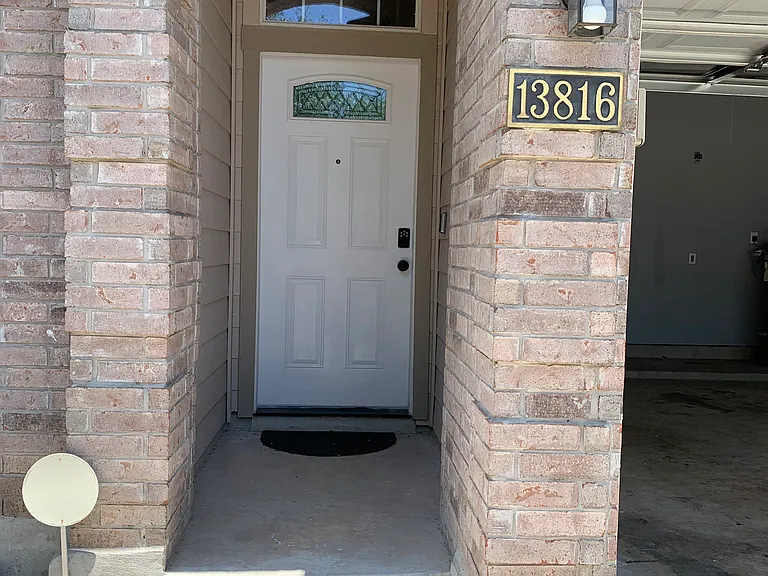 Covered Front Door Entry