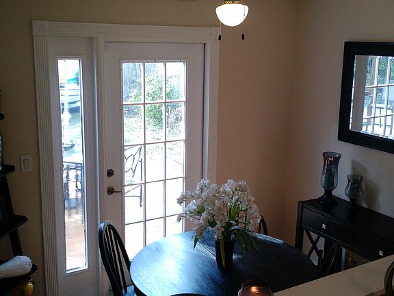 sunken dining room