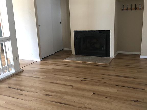 Living room with gas fireplace