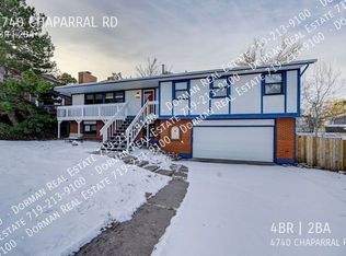 4740 Chaparral Rd, Colorado Springs, CO 80917