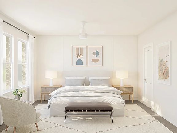 Primary suite with private bath